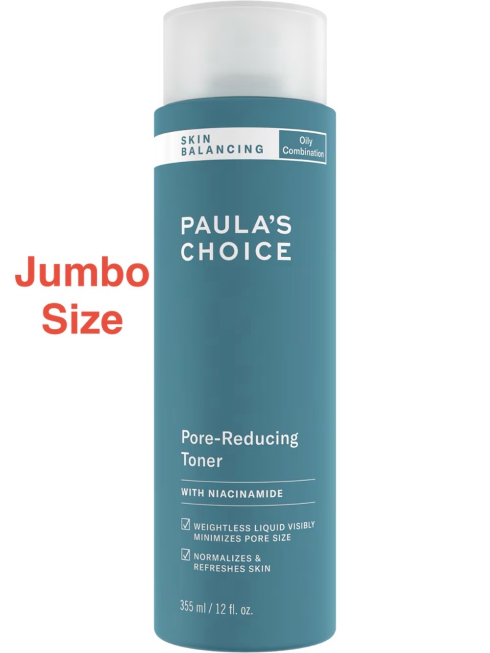 Paula's Choice Skin-Balancing Pore-Reducing Toner Jumbo size 12 fl. oz.